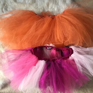 Sisters of the Moon // Pink and Orange Tutus